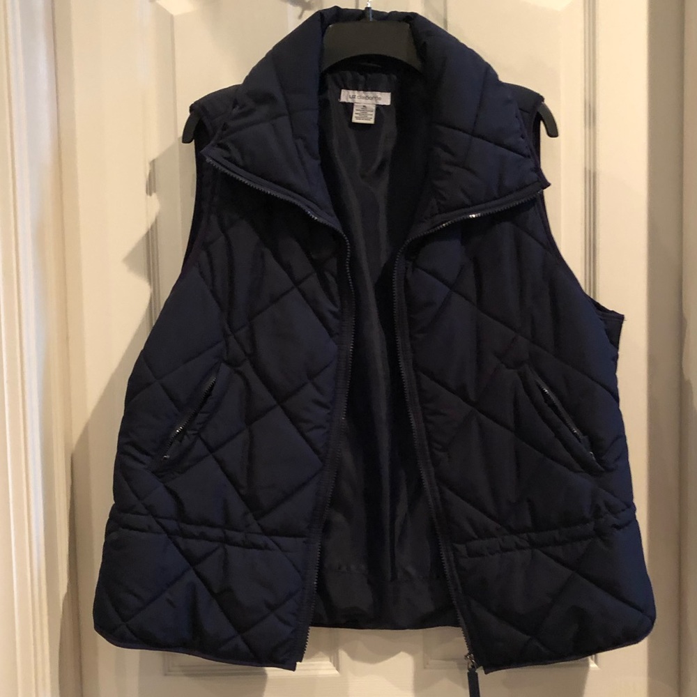 Liz Claiborne black vest